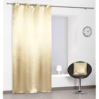 rideau salon doré
