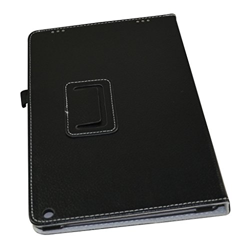 Archos 101b Oxygen hülle,Mama Mouth Folding Ständer Hülle Case mit Standfunktion für 10.1″ Archos 101b Oxygen Android 6.0 Tablet PC,Schwarz - 7