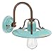 Produktbild ferroluce Wandleuchte Country Vintage Light Blue VIA Handarbeit,Made in Italy