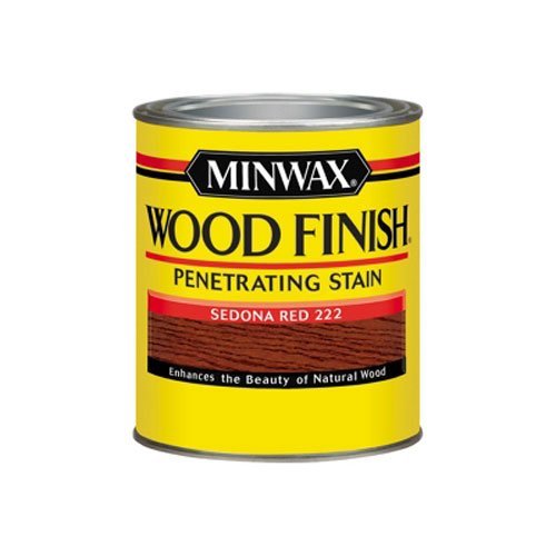 MINWAX1 Quart Sedona Red Wood Finish Interior Wood Stain 70043