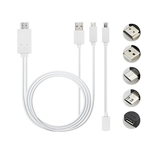 Acnacy HDMI-Kabel, weiß, Stück: 1