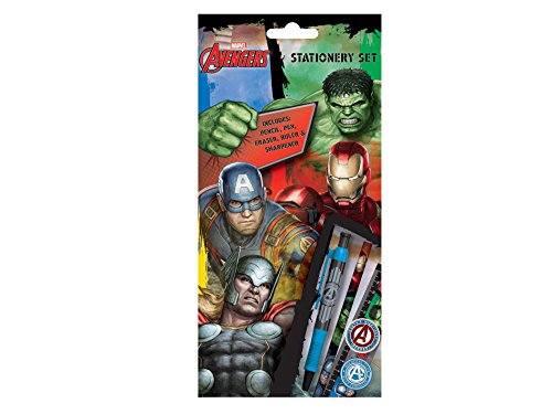 Marvel Avengers Stationery Set, Red
