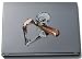 Produktbild Laptopaufkleber Laptopskin Skull 015 - widerlicher Totenkopf Skull - 210 x 227 mm Aufkleber