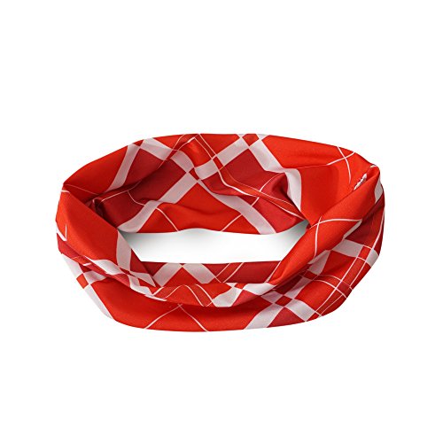 Preisvergleich Produktbild (17DH161) Damen Haarband "ROTE KUNST" / brit-M