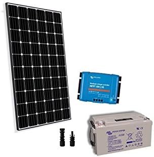 puntoenergia Italy – Solar Kit Pro2 300 W 12 V Solar Charge Controller 30 A MPPT battery 90 Ah – KSP2 – 300 x -12-b90-avf