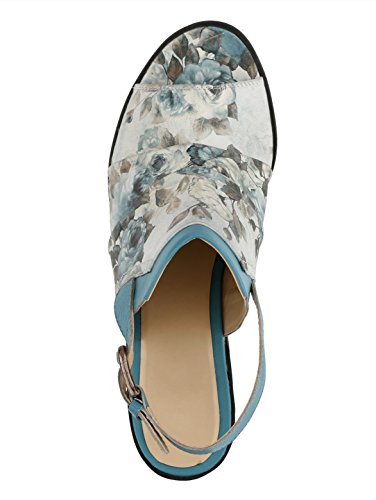 Damen Sandalette in floralem Dessin by Liva Loop - 2