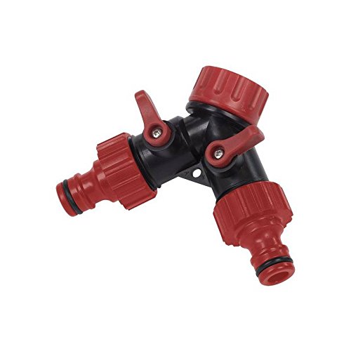 Kreator KRTGR6024 Conector Doble Para Grifo 3/4"