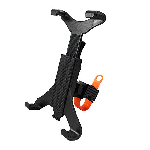 trellonics® Tablet Halterung Ständer – 360 Grad drehbar Flexible verstellbar Freisprecheinrichtung Gurt Klemme Ständer Halterung universell passend für iPad Mini iPad 2/3/4, iPad 5/iPad Air, Samsung Galaxy Tab S2/Tab A/Tab Pro/Tab 3, Google Nexus, eBook Reader und andere Tablets - 8