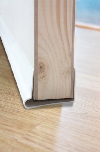 Homemate® Door Draught Insulation Strip - Fits doors up to 30" long x 35mm thick & needs no fixings, simply slide on!