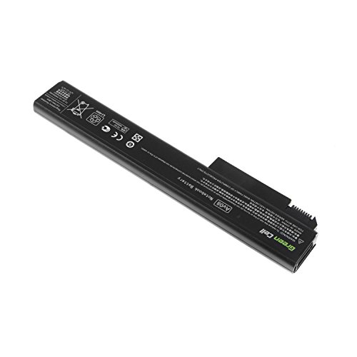 Green Cell® Standard Serie HSTNN-LB60 HSTNN-OB60 Laptop Akku für HP EliteBook 8530p 8530w 8540p 8540w 8730w 8740w (8 Zellen 4400mAh 14.8V Schwarz) - 5