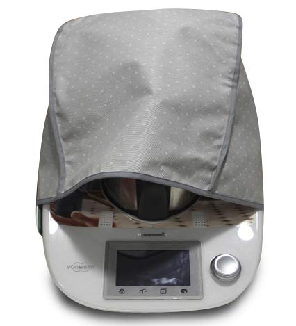 Housse Couverture anti-taches pour vorwerk thermomix et pois gris tM5 tM31