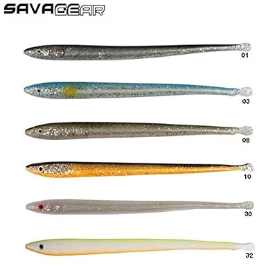 SavageGear Savage Gear - Leurre Souple Lb Sandeel Slug 16.5Cm Modèle: 08