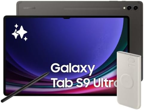 Samsung Galaxy Galaxy Tab S9 Ultra Tablet Android 5G RAM 12GB 256GB SSD [Versione italiana] 2023 + Battery Pack