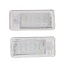Produktbild GHB 2 pcs Led Kennzeichenbeleuchtung LED Kennzeichen Leuchten für Audi A8/S8 A6/C6/S6 A4/S4/RS4 A3/S3 Q7