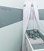 Cot blanket soft Classic powder blue