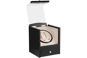 MOOPHYSHAM Remontoir Montre Automatique avec Moteur Silencieux,Watch Winders,pour remontage mécanique de Montre