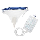 colector urinario masculino SELLADO FUERTE: El rendimiento del sellado del cubo de orina es bueno, previene eficazmente las fugas laterales y el material plástico duradero. Diseño anti-olor puede ser olor aislado. Mantenga sus partes privadas cómodas y secas todo el día / noche, déjese dormir bien