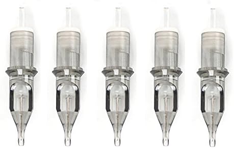 EZTAT2 Revolution Tattoo Cartridge Needles 100 Pcs Assorted #12 Regular Round Liner for Machine Kit Supply