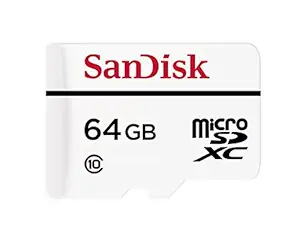 SanDisk High Endurance 64GB Video Monitoring Card with Adapter (SDSDQQ-064G-G46A)