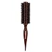 Price comparison product image Mokale Natural Boar Bristle Round Comb Hair Brush with Ergonomic Natural Wood Handle,2.2 Inch,Styling Essentials for Hair Drying, Styling, Curling