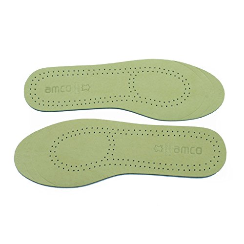 AMCO Plantillas de cuero natural para zapatos y botas 36/40 EU