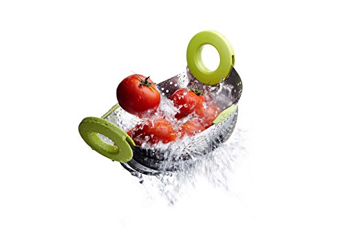 RMDLO Edelstahl Klappbarer Sieb Dämpfer (Colander) - 4