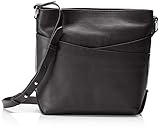 Leder Clarks Damen Topsham Charm Schultertasche, Schwarz (Black Leather), 10x24x32 cm