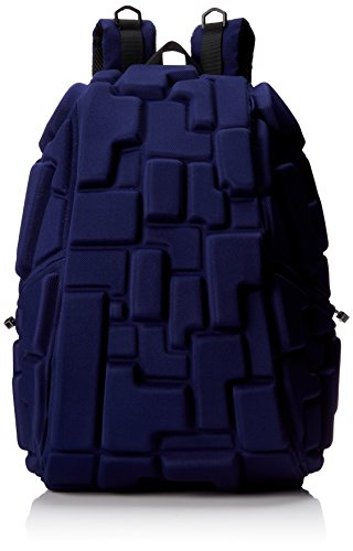 Preisvergleich Produktbild MadPax " Blok Full " Origineller 3D Rucksack (46x35x20cm), Dunkelblau