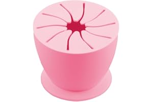 Tabanzhe Vinyl Weeding Scrap Collector-Silicone Suction Cups Crafting and Adhesive Paper Sheets Holder Craft Accessories for Vinyl Disposing Craft Sculpting Weeding Silhouette Vinyls Weeder(Pink)