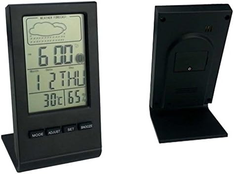 Hotloop Digital Weather Station with Thermometer, Humidity, Date, Time Meter, Weather Comfort Monitor and Large LCD Screen