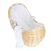 Luxury British Made White Popcorn Fleece Izzy Pod/Noah Pod/Apples and Pears Moses Basket Replacement Covers Dressing