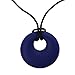 Generic Silicone Teething Nursing Breastfeeding Necklace Chewing For Baby - dark blue RS.265.00