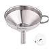 Produktbild daymoo 12,7 cm Edelstahl Küche Trichter mit abnehmbarem Sieb/Filter für die Übertragung von flüssigen, Fluid, trockene Zutaten & Powder – Remasuri