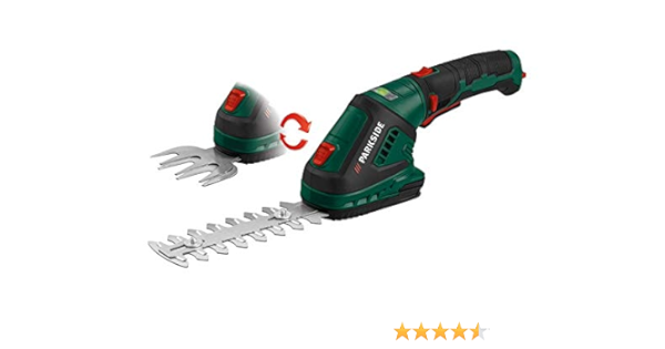 Parkside Pgsa 4 A2 Cesoia corta batteria forbice elettrica giardino USB