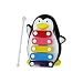 Franterd® 5-Note Xylophone Musical Toys Baby Kid Wisdom Development Penguin Hot (black)