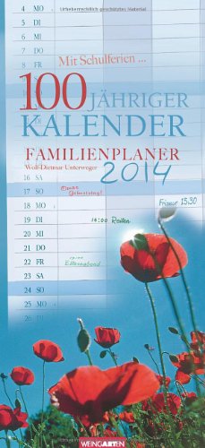 Familienplaner 100jähriger Kalender 2014