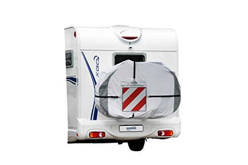 Hindermann Fahrradschutzhülle Basic Zwoo für 3 Fahrräder, inkl. Reflexionsstreifen, Bikecover