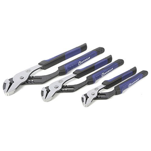 Kobalt 3-piece Groove Joint Pliers Set #464646 by Kobalt 3-Piece Groove Joint Pliers Set