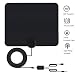 Produktbild HDTV Antenne, Edaona 60 Mile Range 1080P Digital Indoor Verstärkte DVB-T/DVB-T2 Zimmerantenne mit Abnehmbare Verstärker Signal Booster, USB Power Supply und 13 FT Coax Kabel - 2018 Upgrade Version