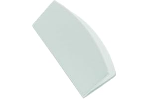 Gardinia 3.3 x 6.2 cm White Plastic Magnetic Clip for Sliding Curtain Panel Curtain Handle Protector Decoration