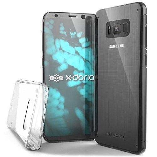 X-Doria Defense 360 - Funda para Samsung Galaxy S8   con protecci  n frontal  posterior y lateral  transparente