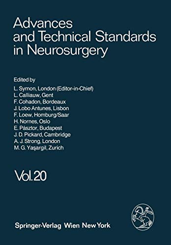 Advances and Technical Standards in Neurosurgery: 20