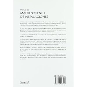 Manual de mantenimiento de instalaciones