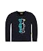 Steiff Boy's Sweatshirt - Blue - 3-6 Months