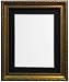 Produktbild Frames by Post Bilderrahmen im Shabby-Chic-Look, Plastik, Gold, A3 Image Size A4