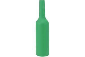 CCYLEZ Bottiglia Barman, Silicone Semplice Pulizia, Infrangibile, Resistente Alle Cadute, Pratica Bottiglia Barman per Bar (GREEN)