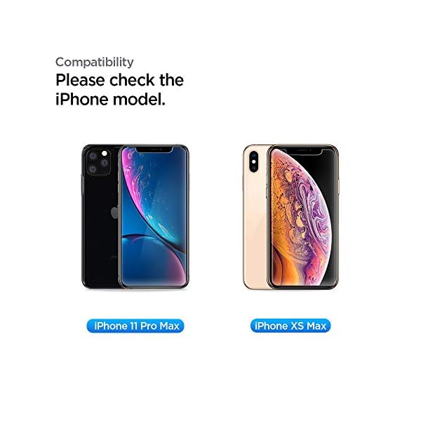 spigen, 2 Pack, Protector Pantalla iPhone 11 Pro MAX/XS MAX - Imagen 3