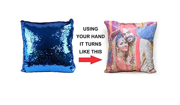 blue magic cushion