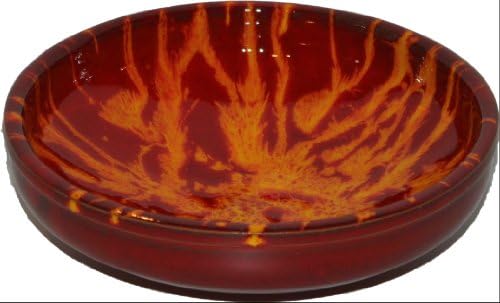 Amazing Tableware - Bowls, Platters & Jugs 25 cm Speckle Bowl, Yellow/ Red