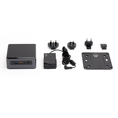 forceNUC | Intel-NUC7i3BNH | Intel Core i3-7100U | 8GB DDR4 | 128 GB SSD M.2 + 1TB HDD | Intel Iris Plus 640 Grafik | 7.1 Sound | LAN | Win 10 Pro | Mini-PC | VESA-Monitor-Halterung | HDMI 2.0 4K 60Hz - 5